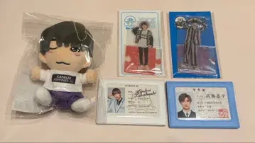 나니와단시 타카하시 쿄헤이 봉제 인형 아크릴 스탠드 학생 수첩