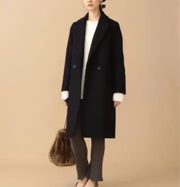 뷰티 앤 유스 유나이티드 애로우즈 더블 테일러 코트 만테코 S