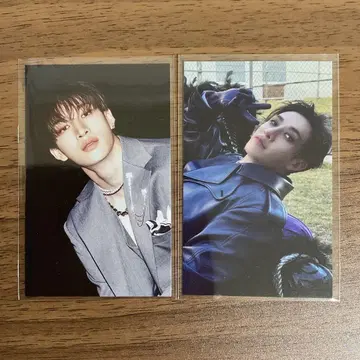 합 (HOP) 점포 특전 트레이딩 카드 HMV [방찬] 2장 세트