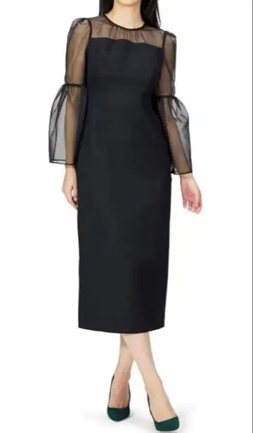 CELFORD 벨 슬리브 드레스 원피스