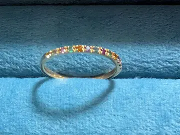 모이메메 컬러풀 스톤 K10 반지