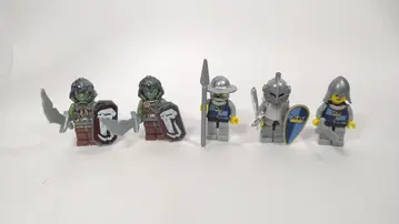 레고 캐슬 미니 피규어 5개 정품 사신 워리어 성 묶음 판매