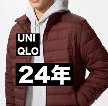 [새상품급] 24년산 UNIQLO 울트라 라이트 다운 자켓 와인 S