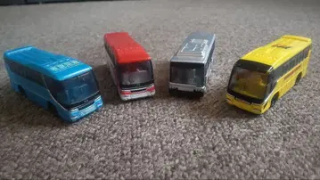 토미카 관광 버스 4대 세트