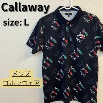 캘러웨이 남성용 골프 피케 셔츠 L