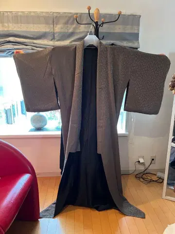 롯코야 치트 트래커 (그레이) 기모노