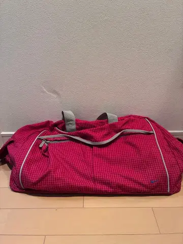 90s NIKE 보스턴 백 빨간색 체크