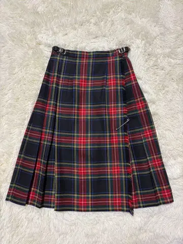 [ 새상품급 ] O'NEIL OF DUBLIN 빨간색 체크 스커트 US8