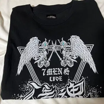 7 MEN 의 LIVE T셔츠 사무라이 정신