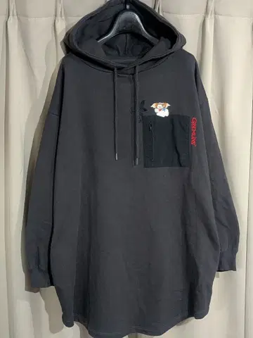 graniph 그렘린 기즈모 맨투맨 롱 후드티