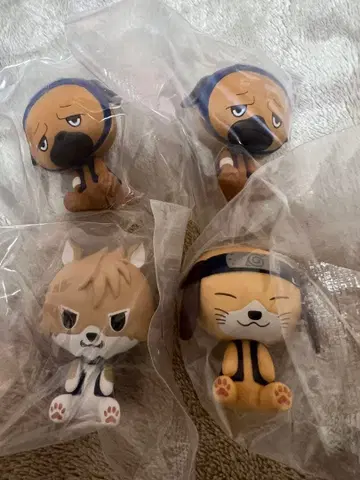 제일복권 NARUTO 나미노쿠니 편 E상 닌견 쵸코놋코 4개 세트