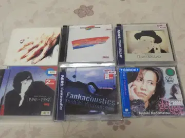 중고 CD 카도마츠 토시키 초기 시티팝 라이브 베스트 8장