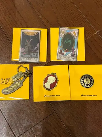 Mrs. GREEN APPLE 바벨탑 랜덤 아이템 가챠 5종