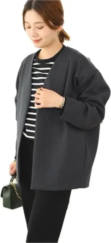 저널 스탠다드 종이상자 코쿤 가디건