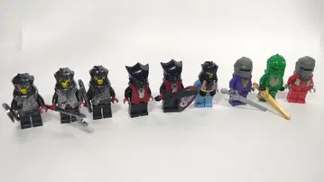 레고 킹덤 미니 피규어 9개 정품 부품 묶음 판매 8877 외