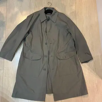 UNIQLO U 오버사이즈 스텐카라 코트 그레이 23SS