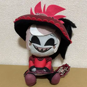 라운드원 한정판 해즈빈 호텔에 오신 것을 환영합니다 앉은 봉제 인형 로지