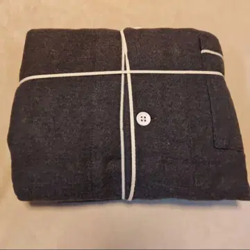 무인양품 긴팔 파자마 차콜 그레이 M 사이즈