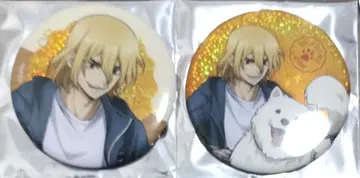 닥터스톤 나나미 류스이 75mm 반짝반짝 캔뱃지 with dogs