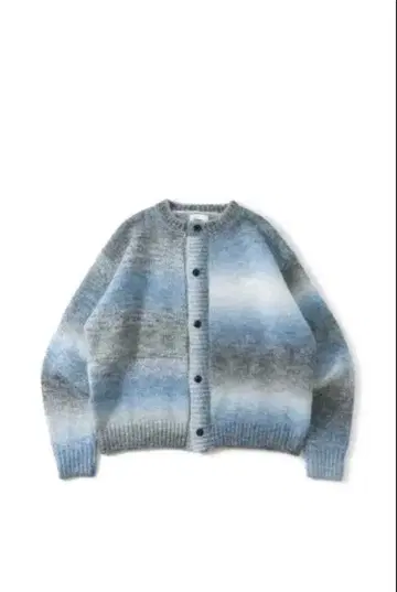 YS gradation over cardigan