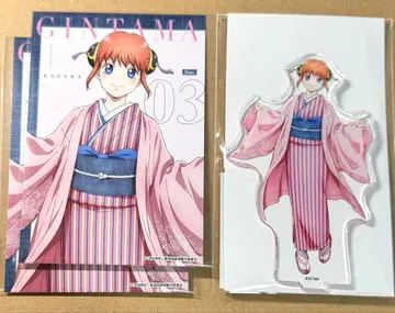 점페스 한정판 로손 은혼 카구라 세트