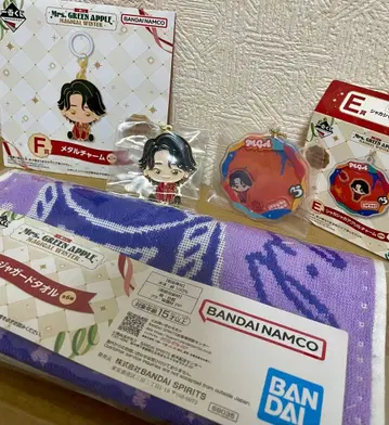 Mrs. GREEN APPLE 제일복권 오오모리 모토키 메탈 아크릴 참