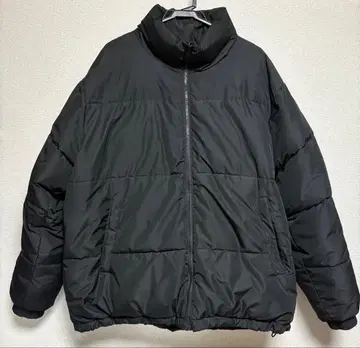 다운 자켓 블랙/그레이
