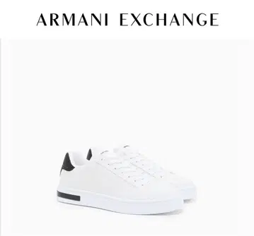 [ 새상품 ] Armani Exchange 화이트 스니커즈 (상자 있음)