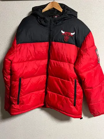 NBA 시카고 불스 패디드 자켓 레드/블랙