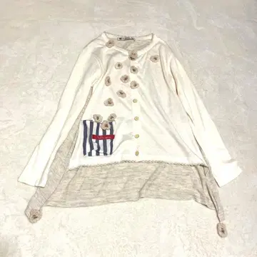 알베로베로 가디건 모티브 모헤어