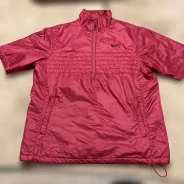 나이키 골프 충전솜 반팔 하프 지퍼 풀오버 XL