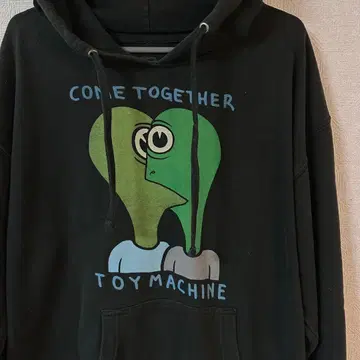 TOY MACHINE 에이리언 디자인 후드티 L