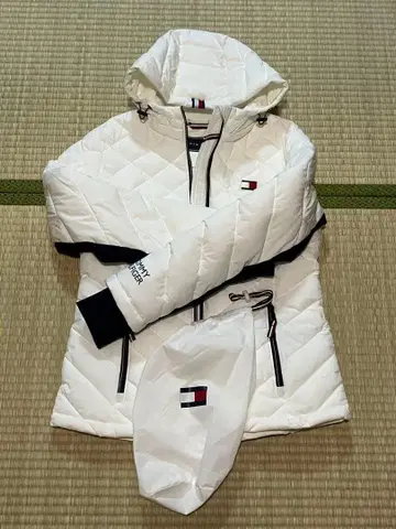 새상품 타미힐피거 다운 아우터 자켓 퀼팅 S