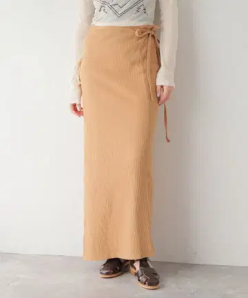 BASERANGE Brig Skirt DUST BEIGE / M