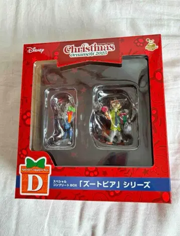 디즈니 주토피아 크리스마스 피규어 세트