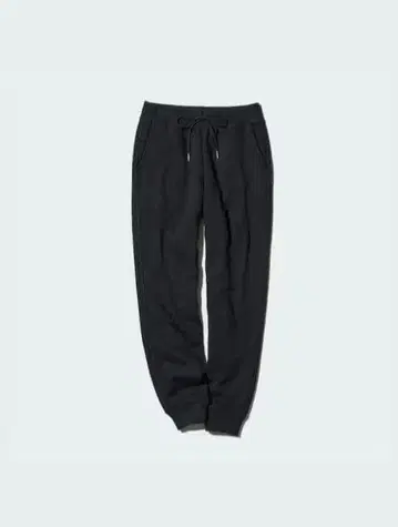 새상품 UNIQLO 히트텍 보아 맨투맨 팬츠 XL 블랙