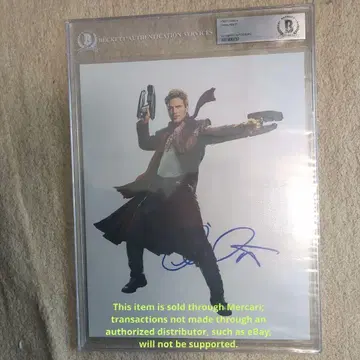 (Beckett 감정 완료) 크리스 프랫 Chris Pratt 사인