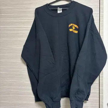 트레이닝복 맨투맨 XL 블랙