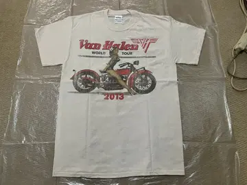 Van Halen 2013 투어 티셔츠 내추럴 M 일본 한정 재팬