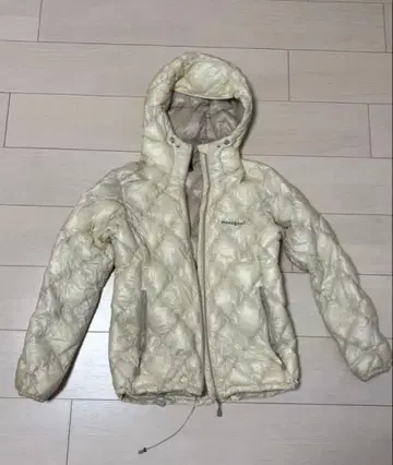 mont-bell 크림색 다운 자켓 XS