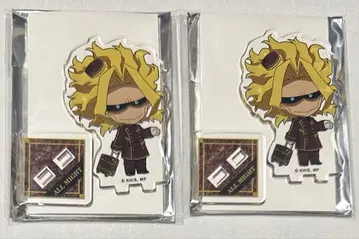 히로아카 애니메이트 카페 아크릴 스탠드 올마이트 2세트