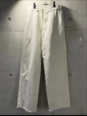 MARKA 오가닉 코튼 와이드 팬츠 아이보리