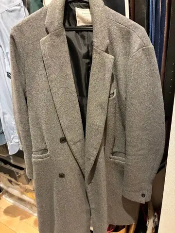 BROWNY 그레이 체스터 코트 L 사이즈