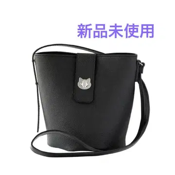 Philosophi 숄더백 PAW 퀼트 매쉬 블랙