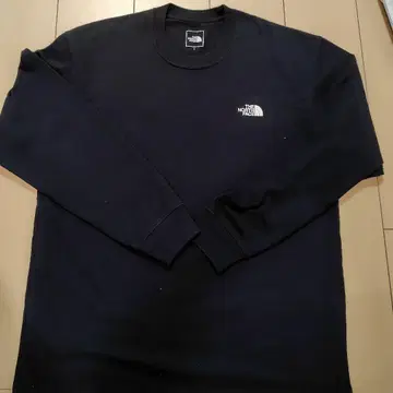 THE NORTH FACE 블랙 긴팔 티셔츠 L