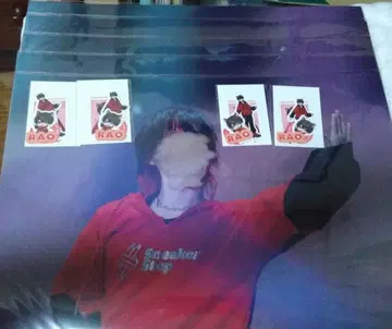 STPR 패밀리 복권 라오군 클리어 포스터 스티커