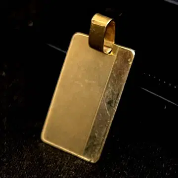 k8 골드 플레이트 앤티크 펜던트 탑