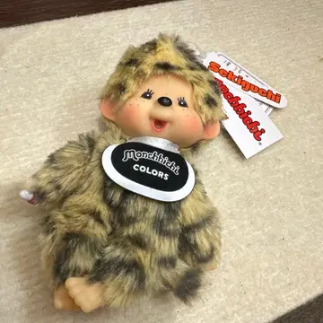 컬러스 레오파드 무늬 몬치치 COLORS 마스코트 키체인 몬치치