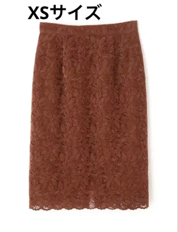 플로키 레이스 타이트 스커트 PROPORTION BODY DRESSING