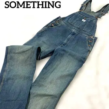 [ 새상품급 ] 썸씽 오버롤 9435 빈티지 페인터 M 데님